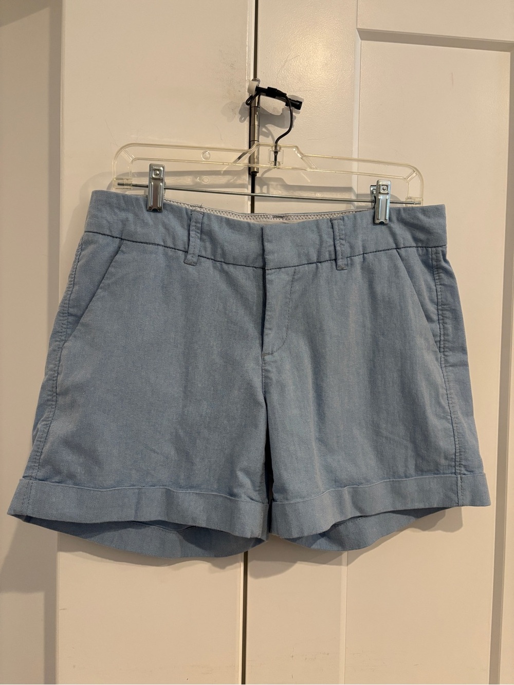 Dear John Powder Blue Cuffed Women's Shorts